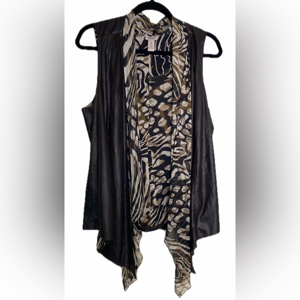 Chico's Reversible Vest - Picture 2 of 7